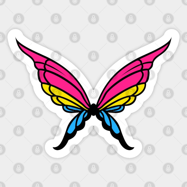 Pan Butterfly Sticker by Kaztiel